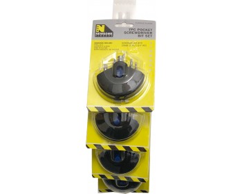 Clip Strip of 7pc Screwdriver Bit Sets